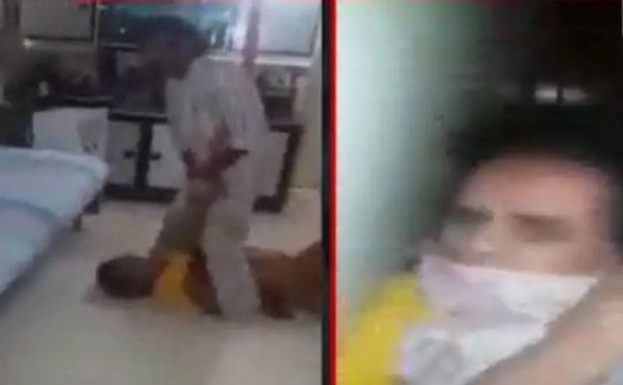 देखें वीडियो, कैसे 82 साल की बूढी मां पर बेरहम बेटा ढाता था जुल्म