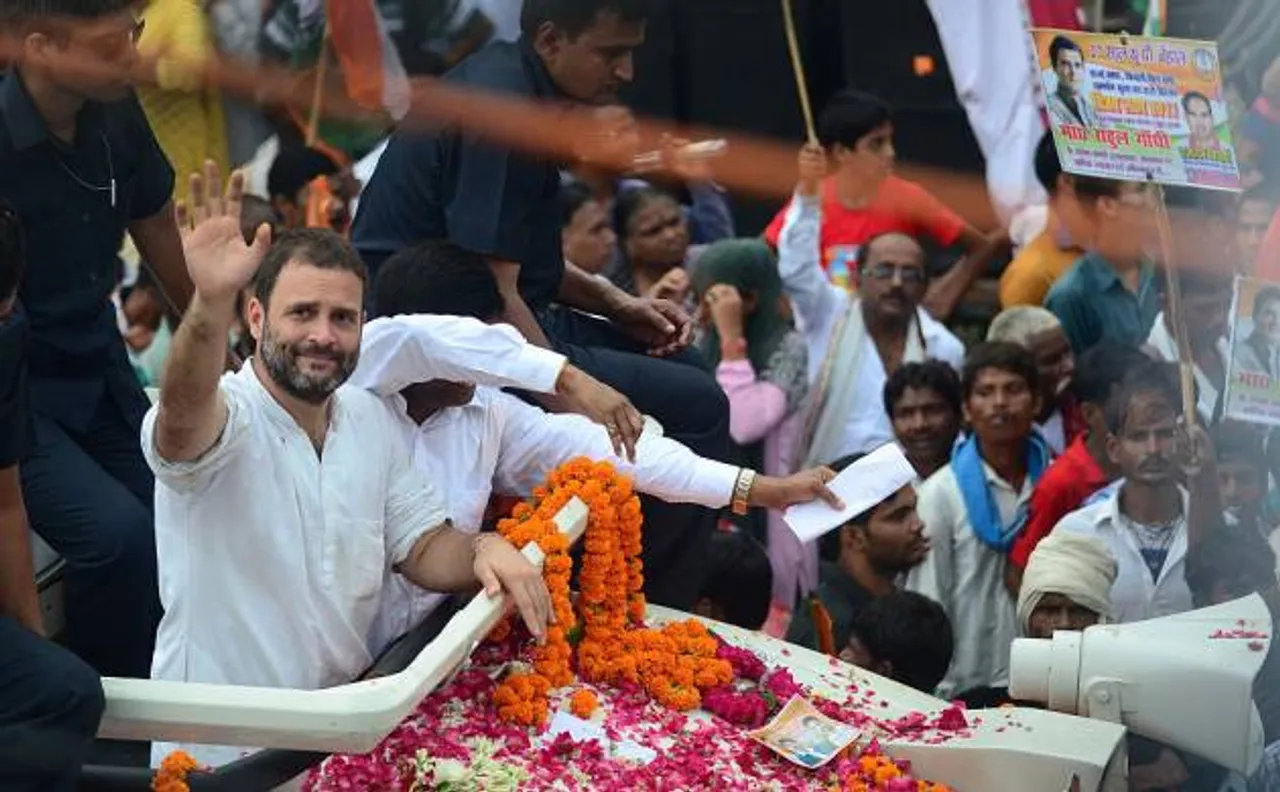 ग़ाज़ियाबाद: किसान रैली के दौरान राहुल गांधी ने उठाया मोदीनगर की मशहूर शिकंजी का मज़ा