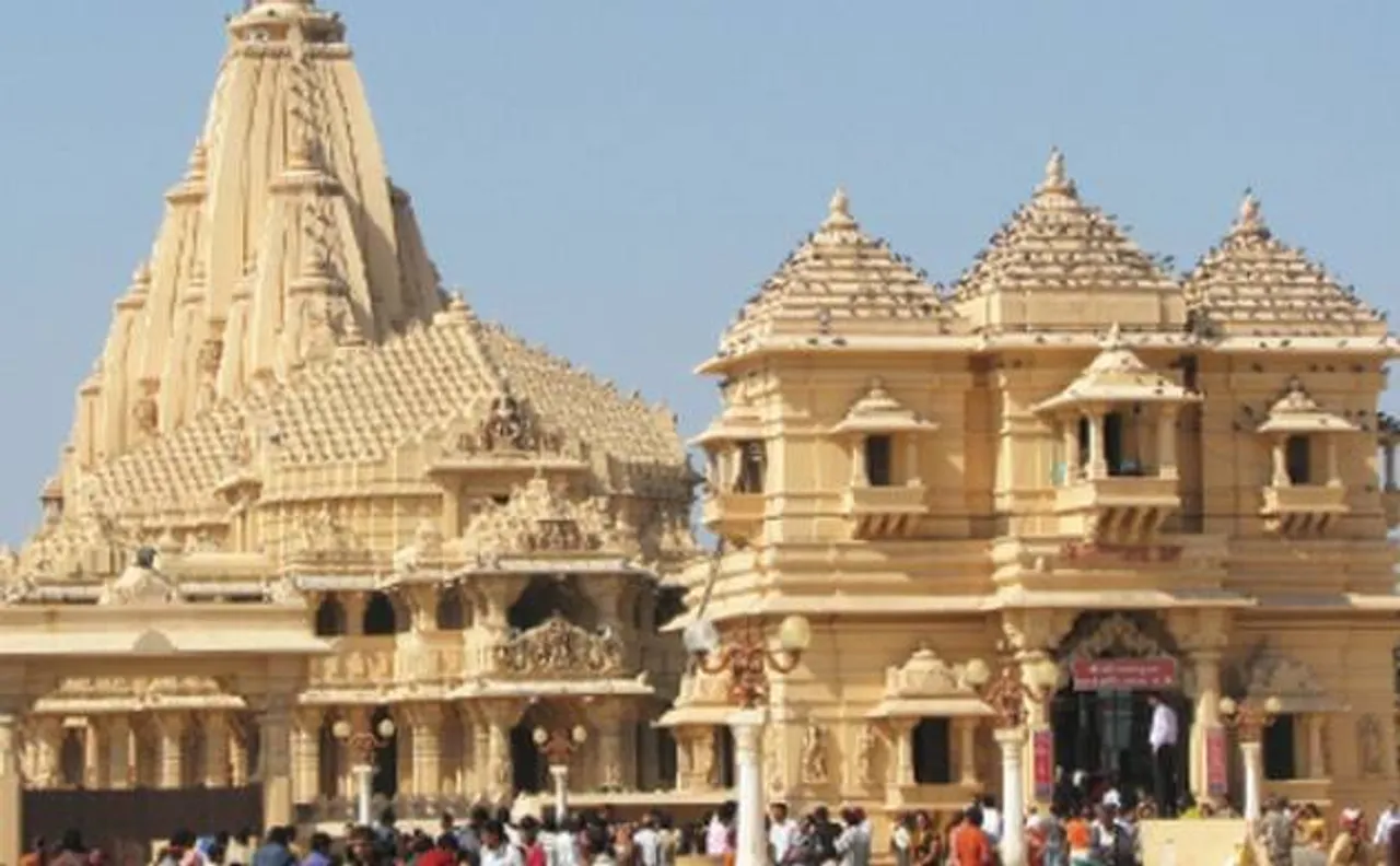 सोमनाथ मंदिर को निशाना बना सकते हैं आतंकी, राज्य में हाई अलर्ट जारी