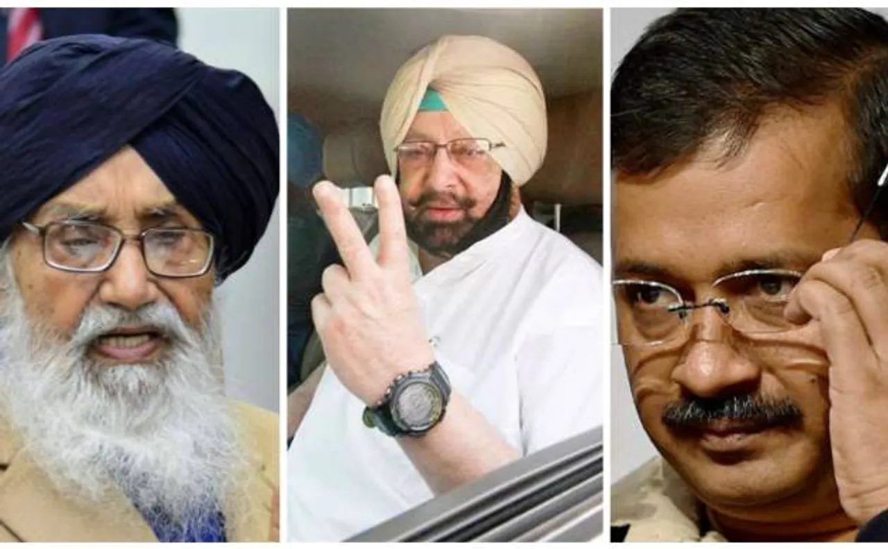 पंजाब पोल सर्वे : बादल हारेंगे, केजरीवाल होंगे नंबर दो पर, बाजी मारेंगे कैप्टन अमरिंदर