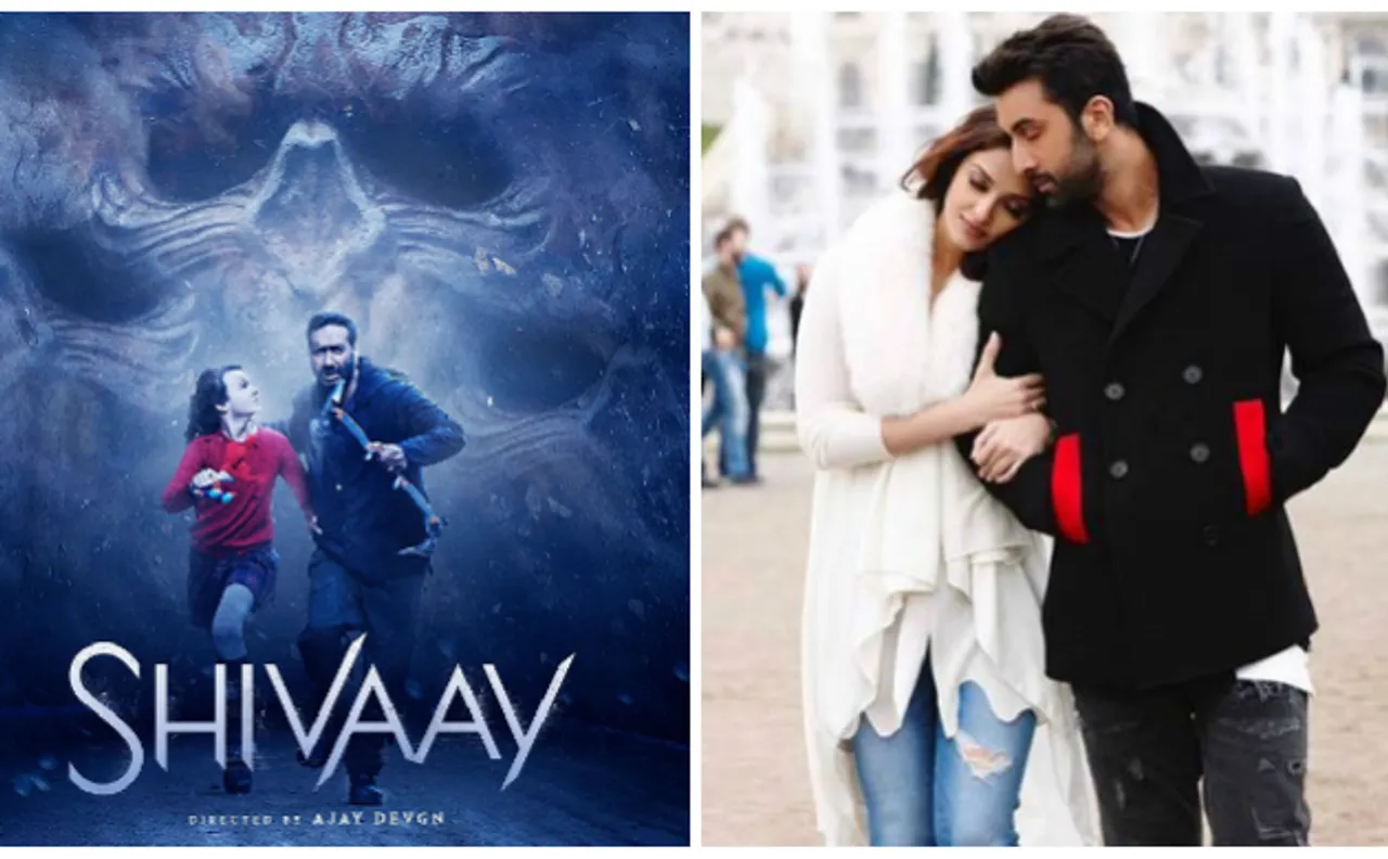 Box Office Collection: मल्टीप्लेक्स की रानी बनी 'ऐ दिल..', सिंगल्स का राजा बना 'शिवाय'