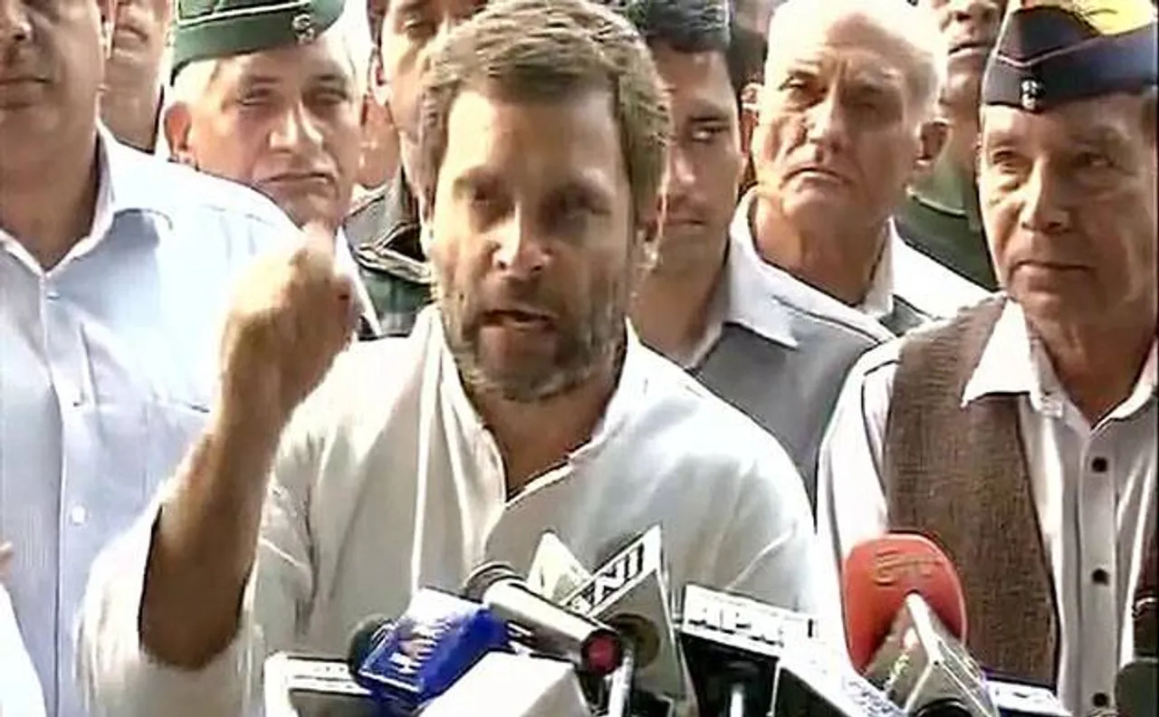 राहुल बोले झूठ बोलना छोड़िये, ओरोप लागू करिये प्रधानमंत्री जी!