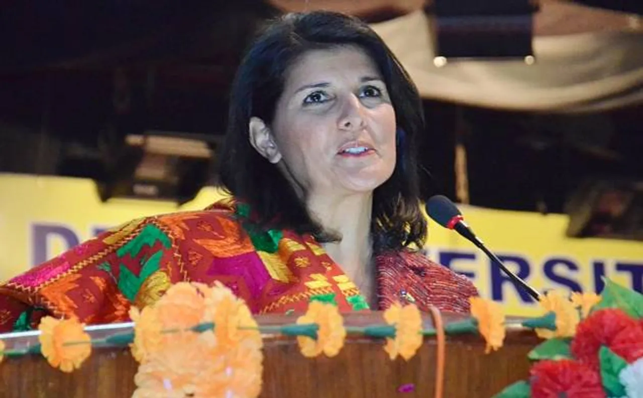 भारतीय मूल की निक्की हेली बन सकती हैं अमेरिका की विदेश मंत्री