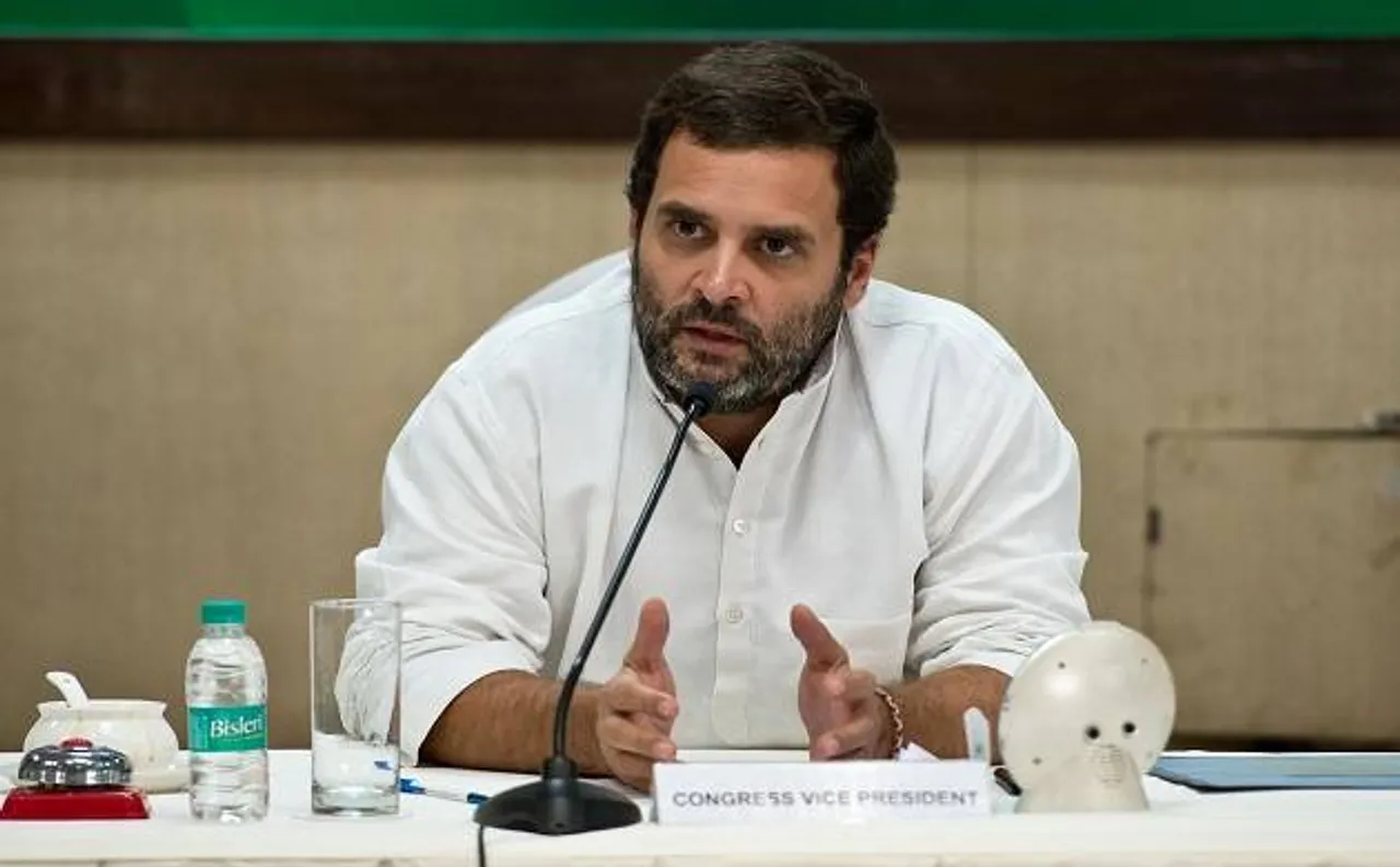 राहुल ने बोला मोदी पर हमला, कहा बुलेट ट्रेन के लिए पीएम करते हैं बड़ी-बड़ी बात