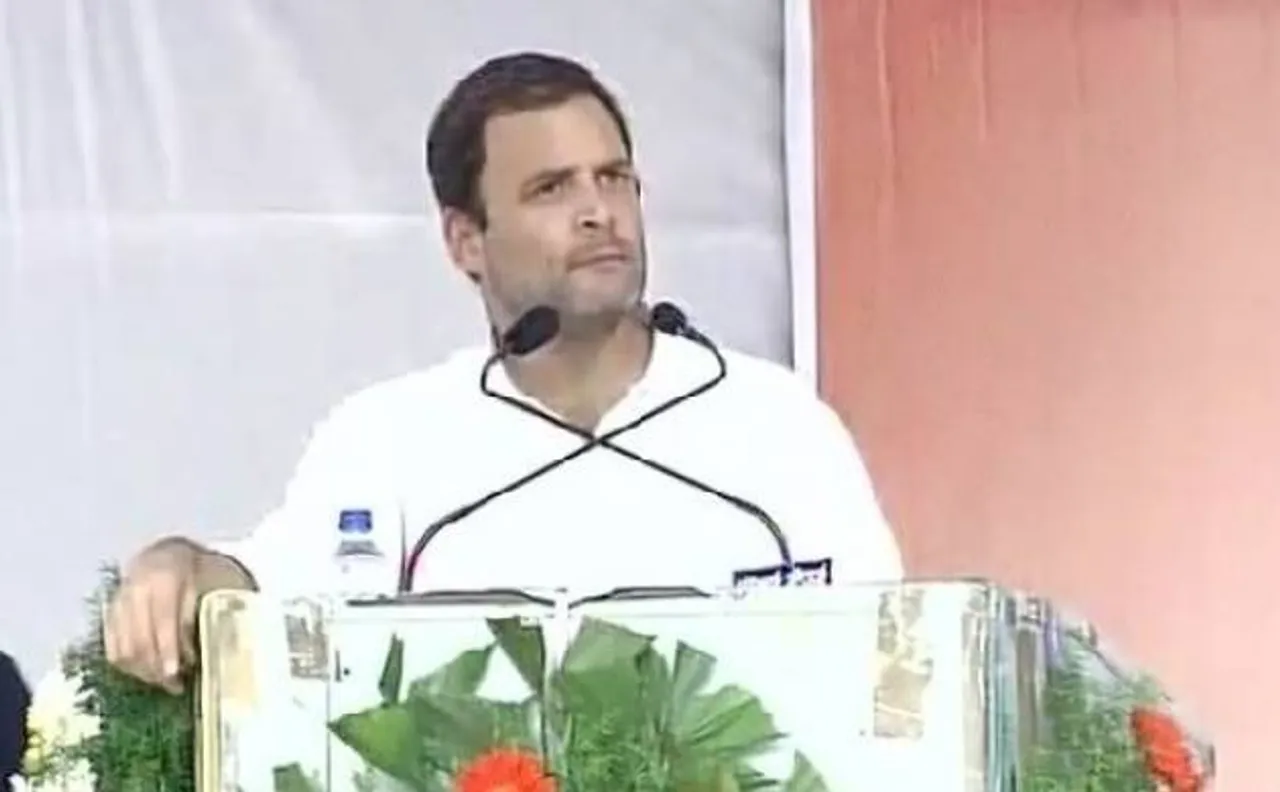 राहुल का पीएम मोदी पर करारा हमला, कहा नोटबंदी मोदी की बुलाई गई आपदा है