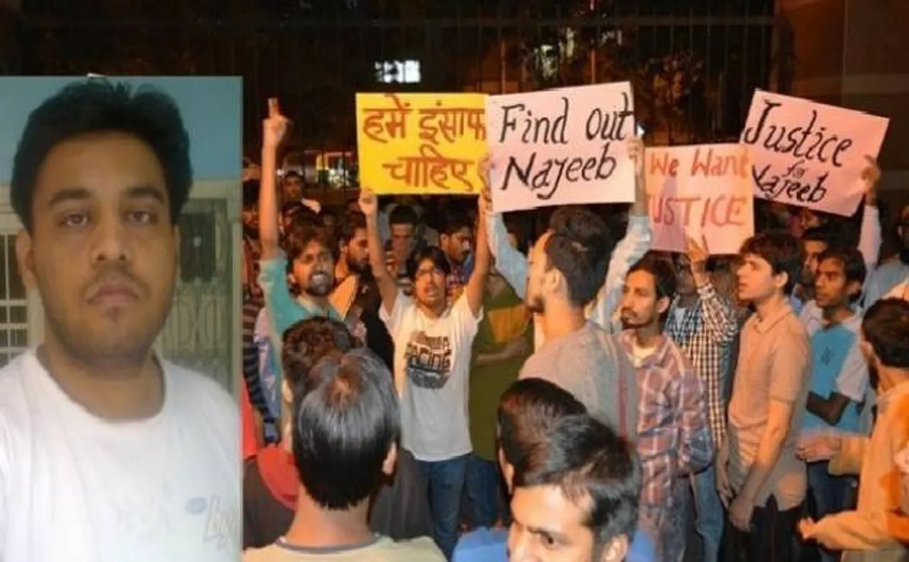 नजीब अहमद मामला: जेएनयू कैंपस में तलाशी के लिए स्निफर डॉग्स के साथ पहुंची क्राइम ब्रांच टीम