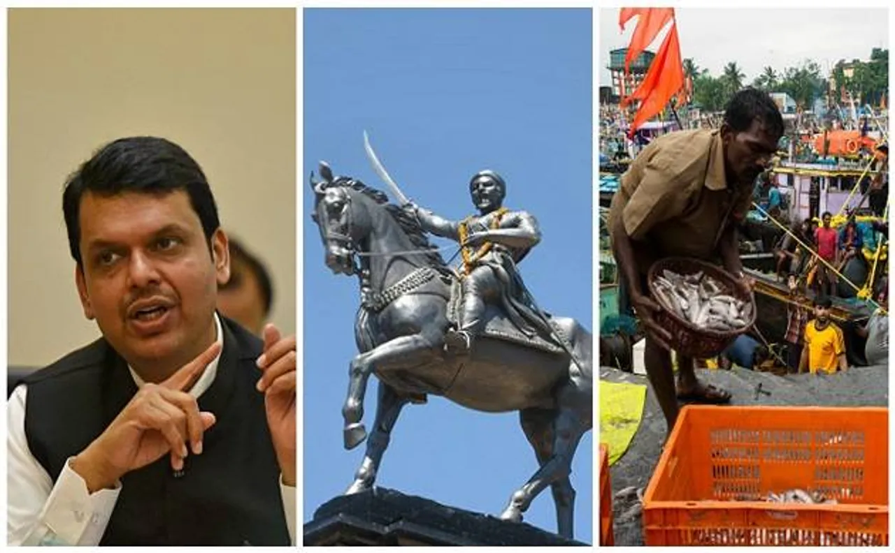 मुंबई में समंदर में शिवाजी की मूर्ति लगने से पहले ही शुरू हुआ विवाद