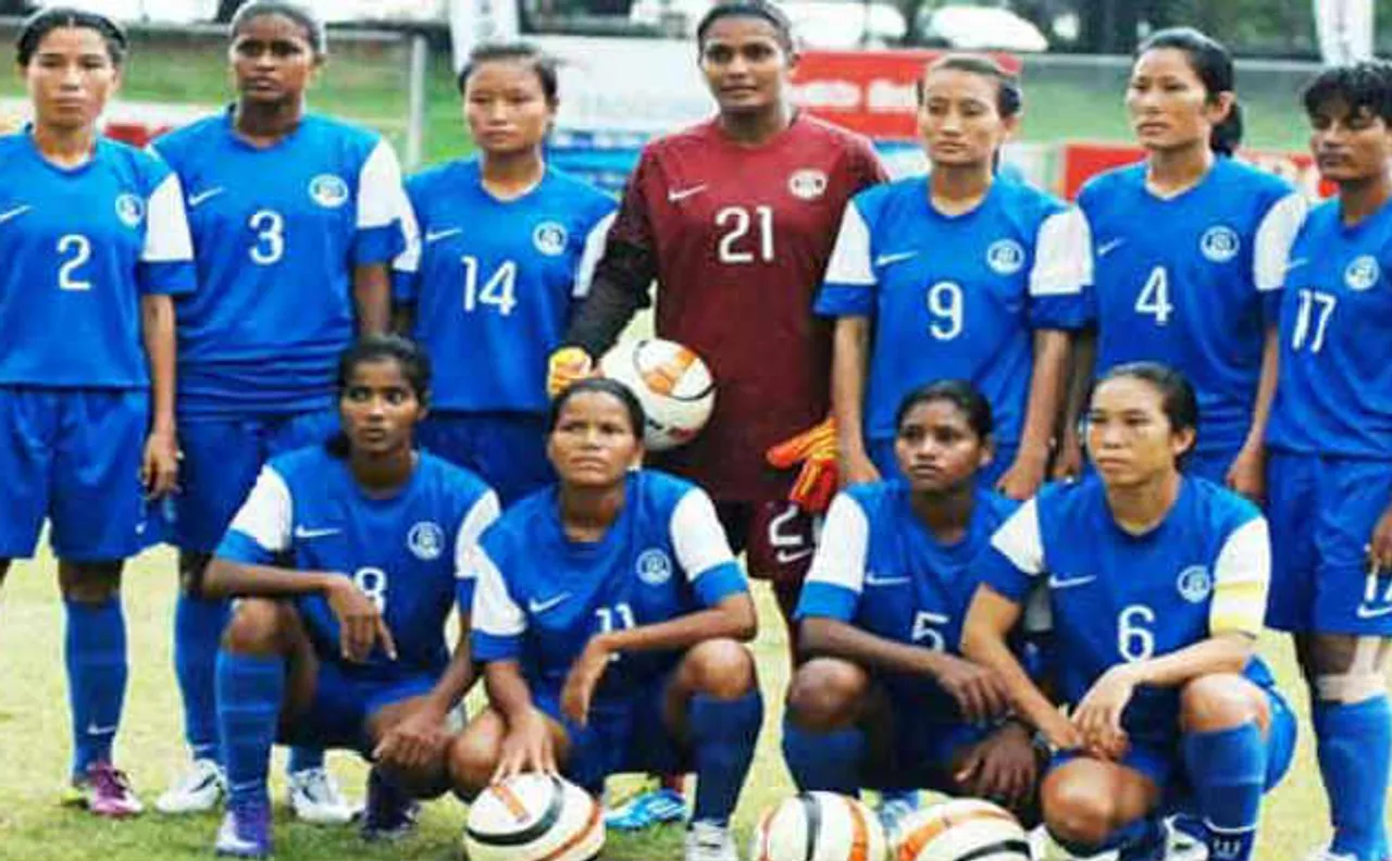 भारतीय महिला फुटबाल टीम ने सैफ चैम्पियनशिप में की जीत के साथ शुरुआत