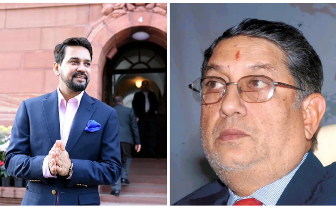BCCI Vs लोढ़ा पैनल: अनुराग ठाकुर और एन श्रीनिवासन आए साथ, 21 संघों ने स्वीकारी लोढ़ा समिति की सिफारिशें