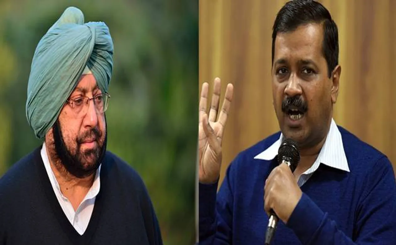 पंजाब चुनाव: ट्विटर पर फिर भिड़े अरविंद केजरीवाल और अमरिंदर सिंह