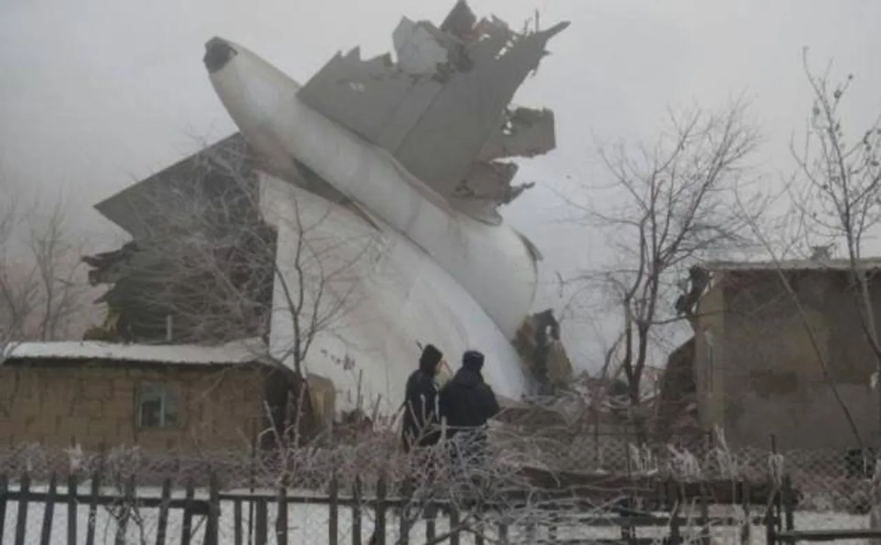 किर्गिस्तान में  ACT एयरलाइन्स हुआ क्रैश, 32 लोगों की मौत