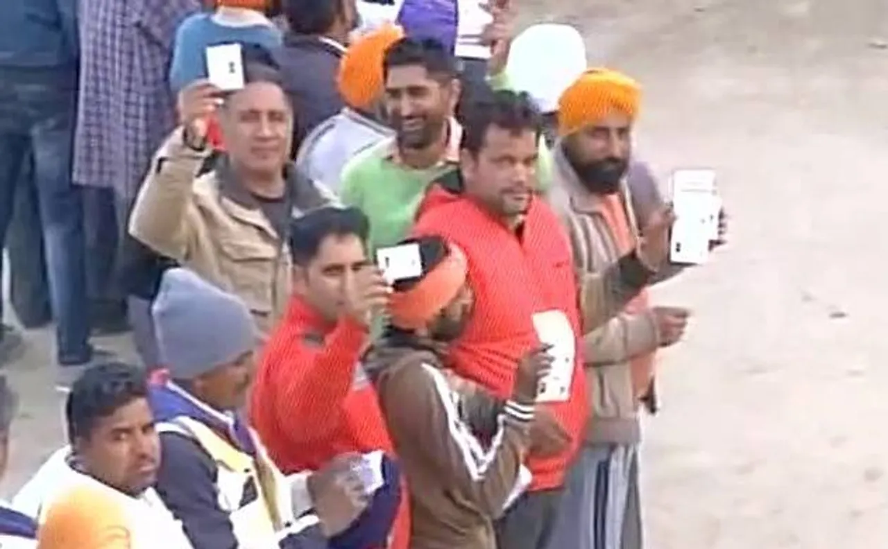 पंजाब विधानसभा चुनावः छिटपुट घटनाओं के बीच शांतिपूर्ण तरीके से हुआ संपन्न