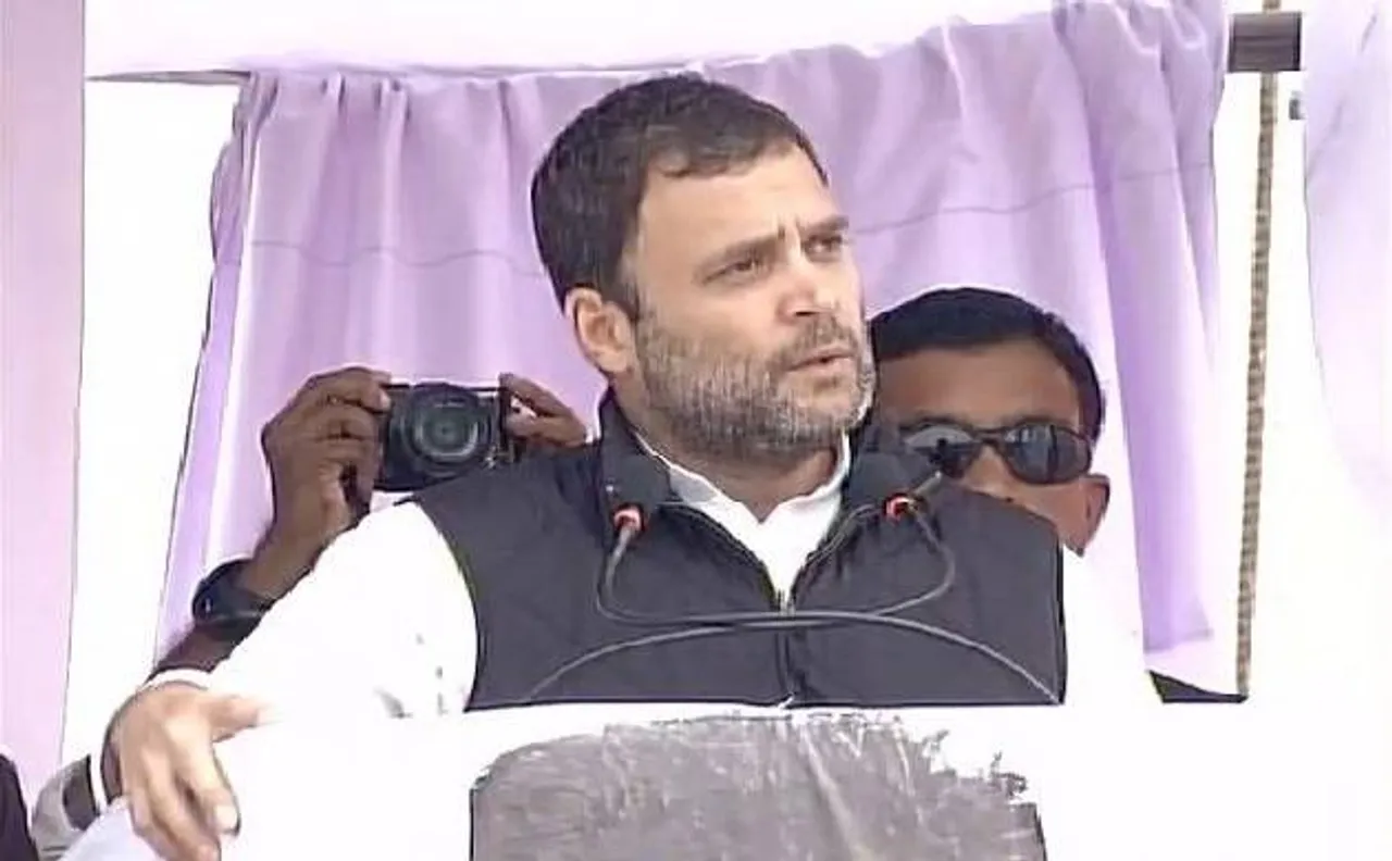 राहुल ने कहा, हमारा गठबंधन यूपी के भविष्य का आइना है
