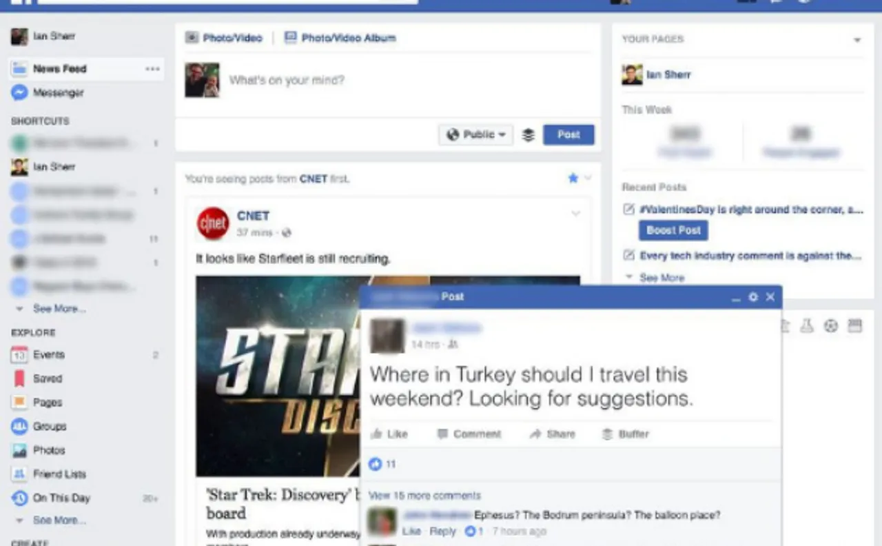 फेसबुक देगा अब Pop Up Post फीचर, आसानी से कर सकेंगे किसी भी पोस्ट पर रिएक्ट