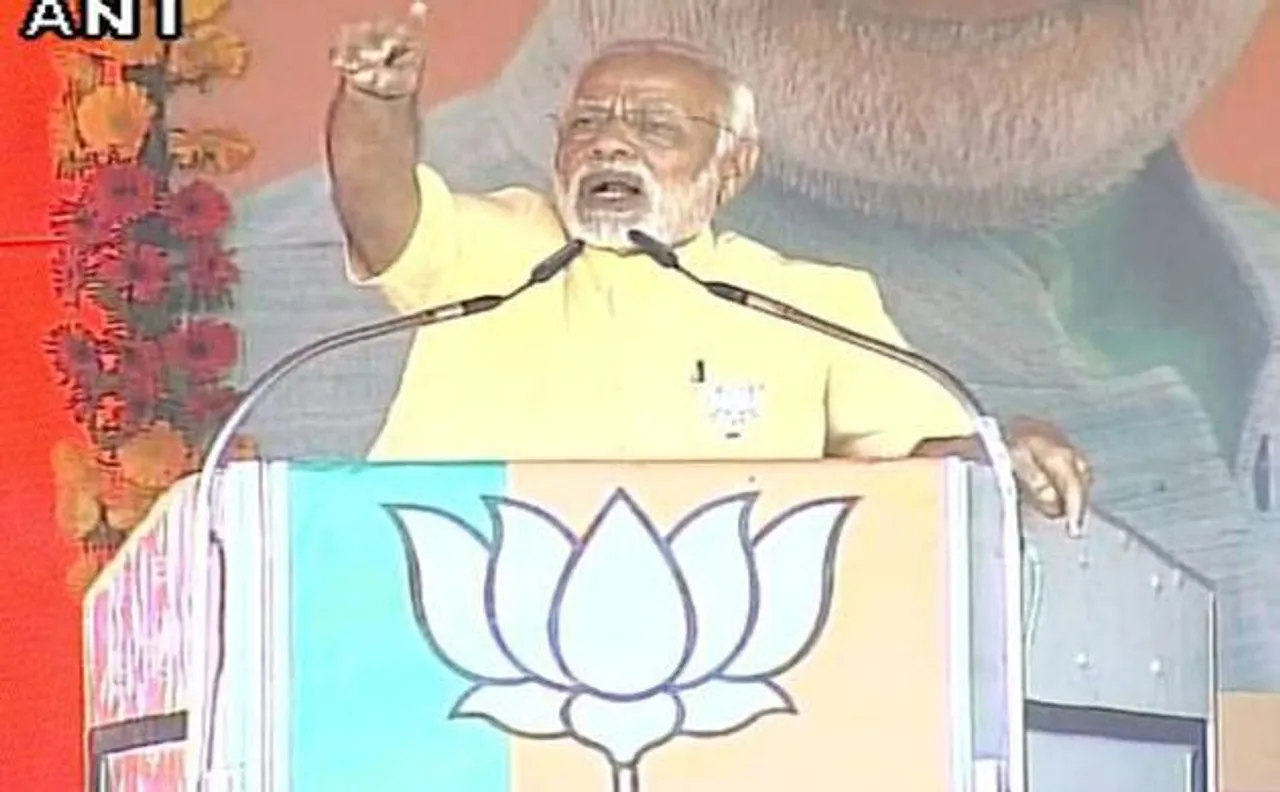 पीएम का यूपी सीएम पर हमला- सीएम अखिलेश बिजली देने का दावा कर रहे हैं, लेकिन बिजली नहीं मिल रही