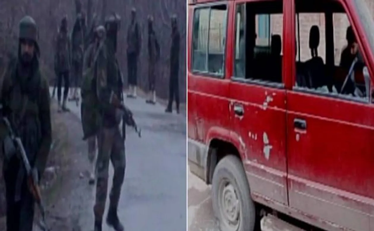 जम्मू कश्मीर के शोपियां में आतंकी हमला, तीन जवान शहीद, कई घायल