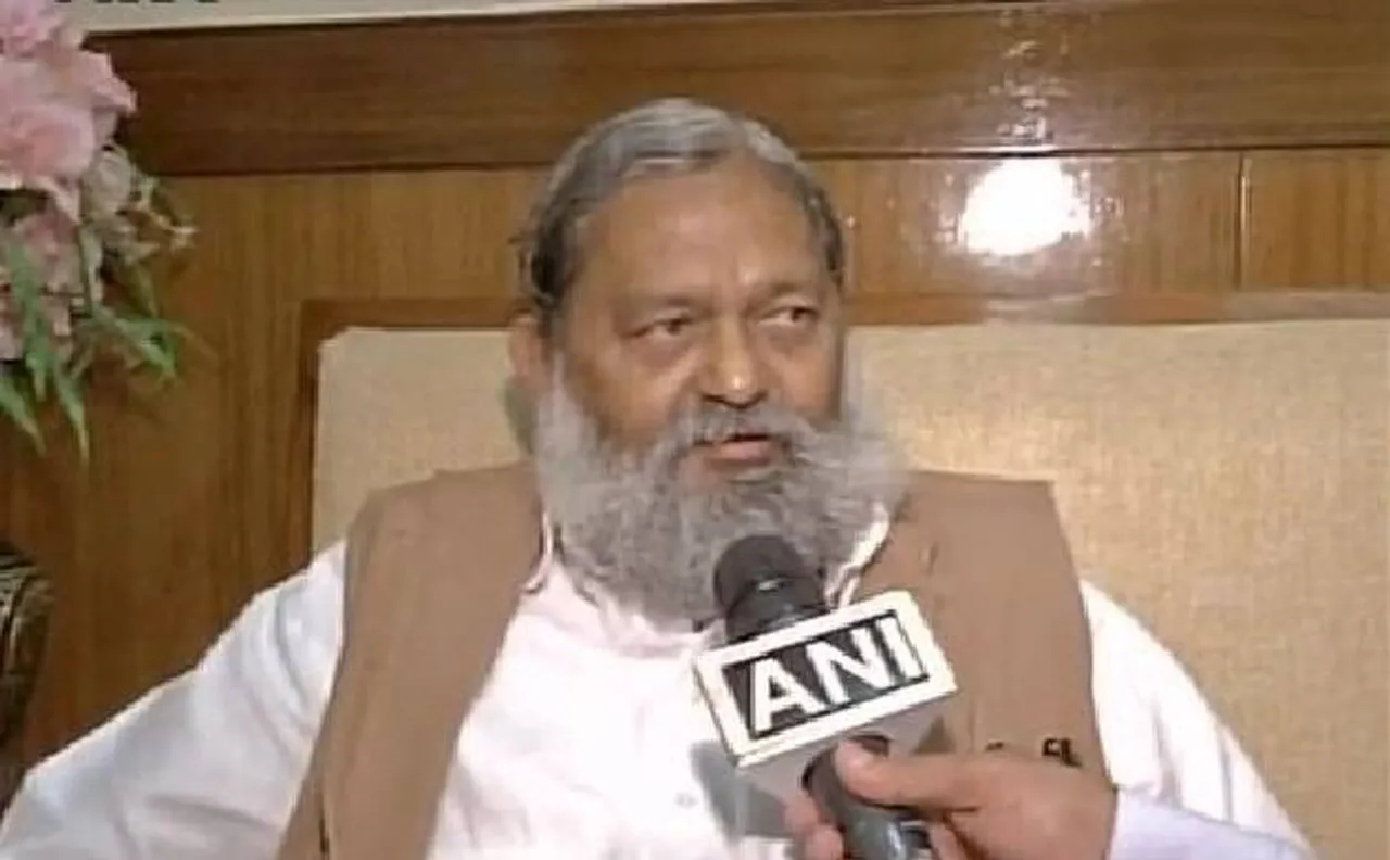 बीजेपी के मंत्री अनिल विज का विवादित बयान, गुरमेहर कौर को समर्थन देने वाले प्रो पाकिस्तानी