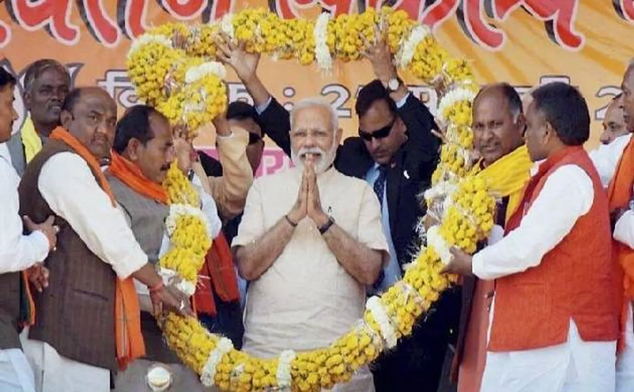 विधानसभा चुनाव: मोदी की मणिपुर, उत्तर प्रदेश में भारी मतदान की अपील