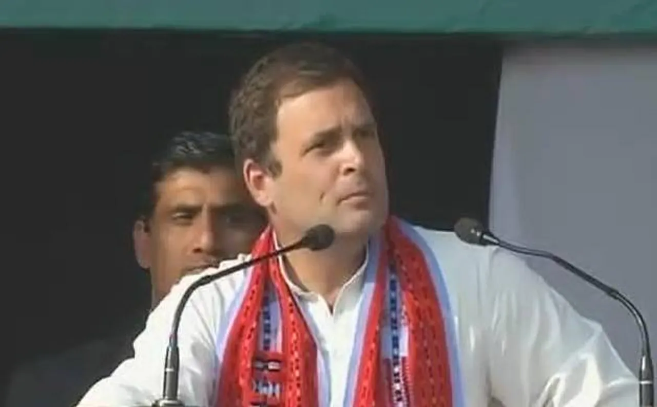 यूपी चुनाव: राहुल गांधी ने कहा, 'मोदी ने जिनका कर्ज माफ किया, उन्हीं से वोट मांगें'