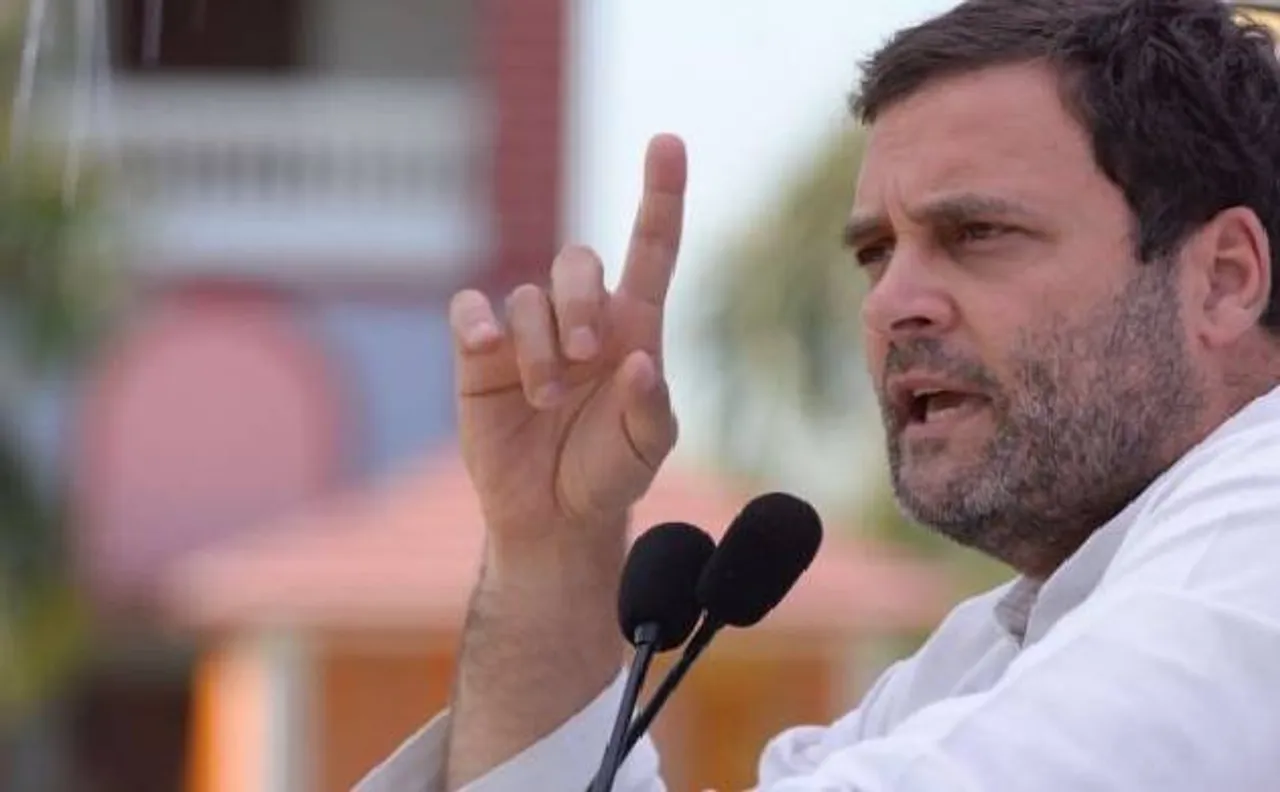 राहुल गांधी ने कहा, मोदी 56 इंच सीने की बात करते हैं, लेकिन अमेरिका में हुए हमले पर बोलने से डरते हैं