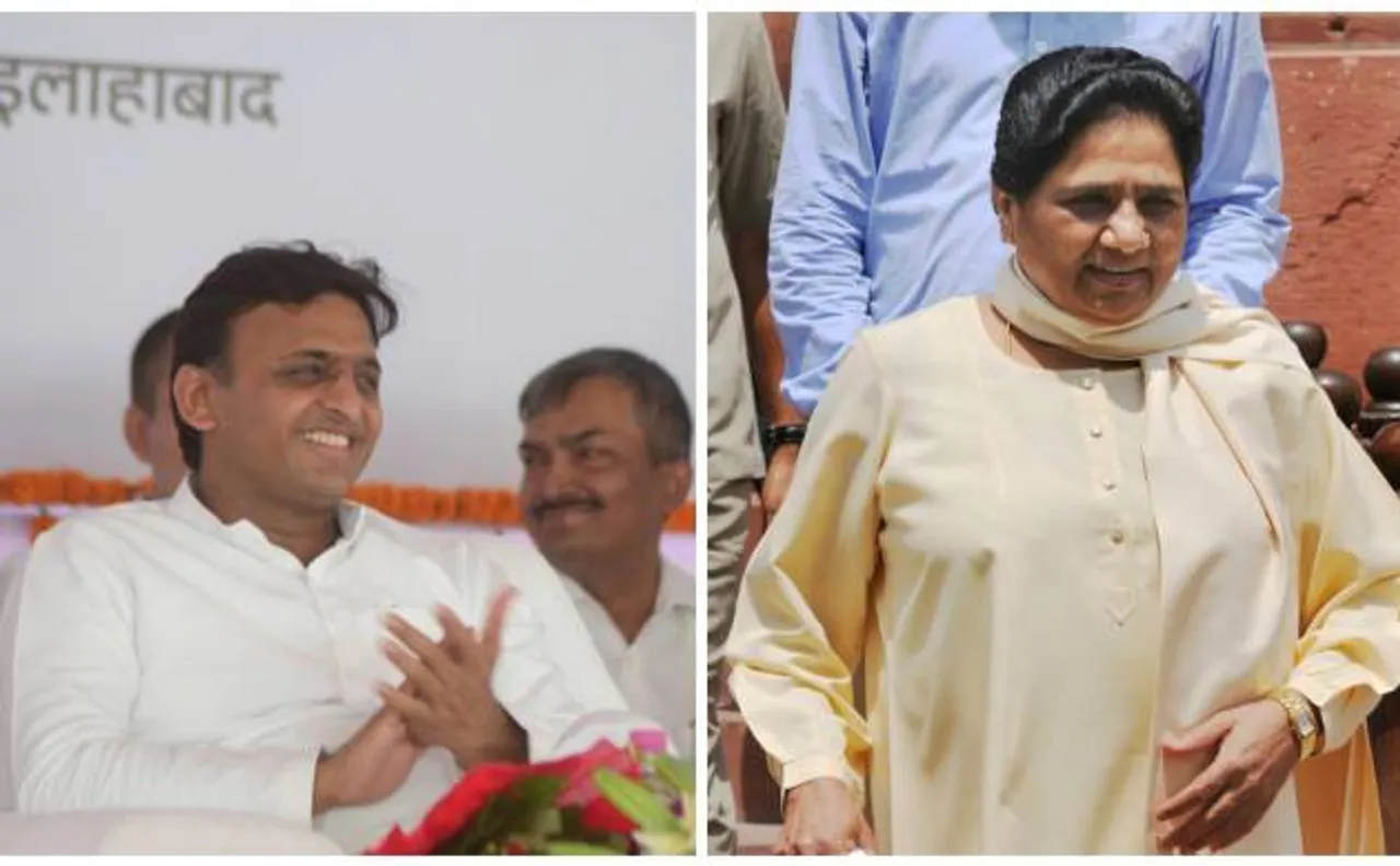 एग्जिट पोल के बाद गठबंधन पर अखिलेश को मायावती की पार्टी से लगा झटका