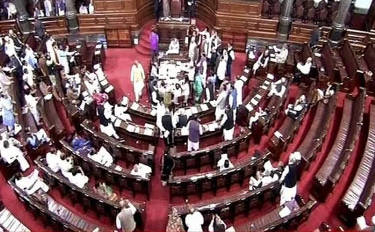 गोवा, मणिपुर के मुद्दे पर राज्यसभा कई बार स्थगित