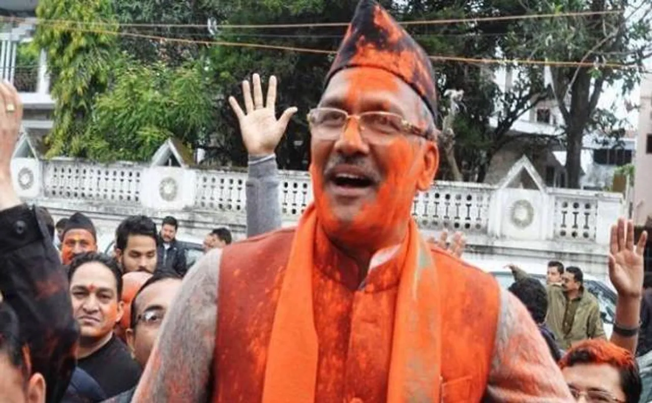 त्रिवेंद्र सिंह रावत की ताजपोशी में पीएम मोदी और अमित शाह भी होंगे मौजूद, शपथ समारोह 3 बजे