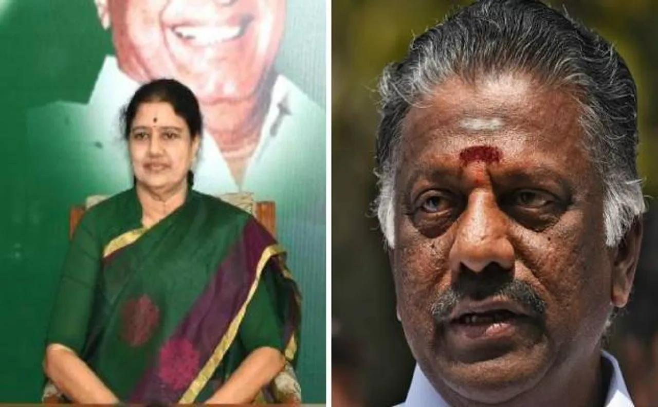चुनाव आयोग ने शशिकला को दिया 'टोपी' सिंबल, पन्नीरसेल्वम को मिला 'बिजली का खंभा'