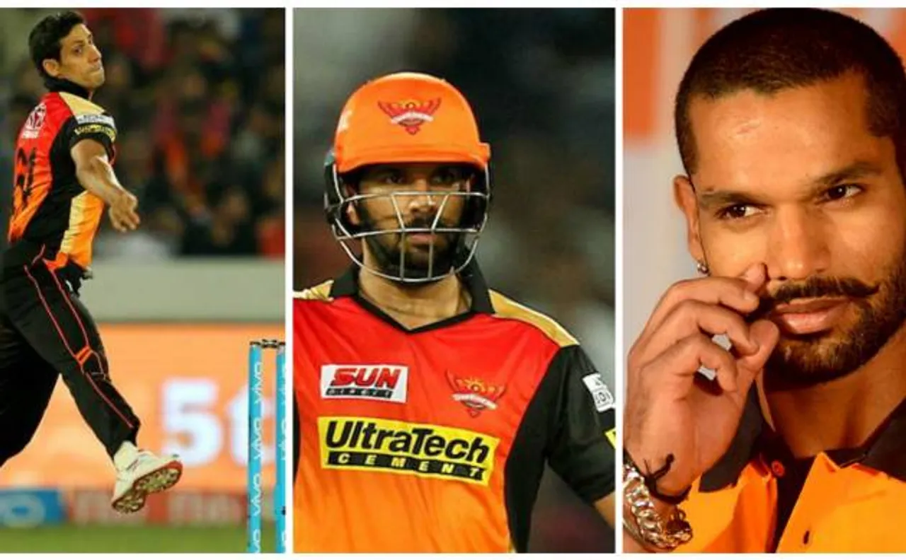 IPL 2017 VIDEO: 'नाच बसंती नाच'- SRH के जीत के बाद देखिए युवराज, धवन और नेहरा के ठुमके