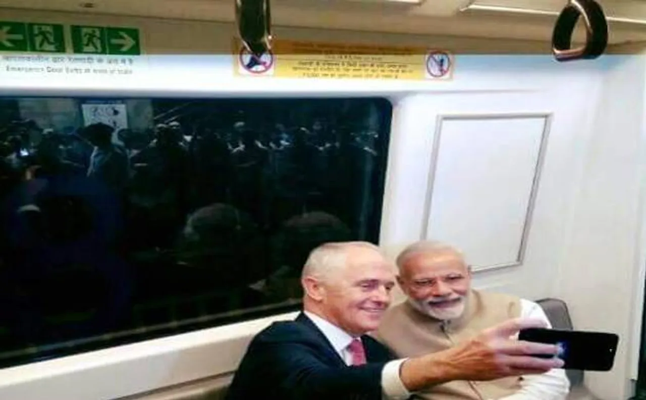 PM मोदी ने ऑस्ट्रेलियाई पीएम के साथ किया मेट्रो का सफर, घूमने पहुंचे अक्षरधाम मंदिर