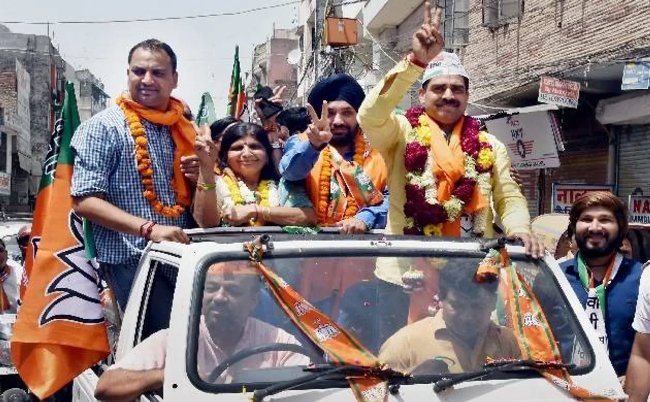 एमसीडी चुनाव: सर्वे में 179 सीटों के साथ बीजेपी की जीत, आप को मात्र 45, कांग्रेस तीसरे नंबर पर