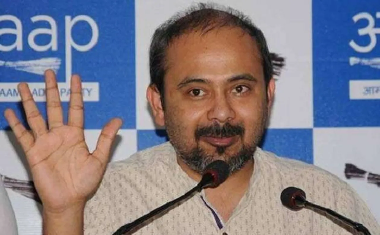 एमसीडी चुनाव में 'आप' की हार के बाद दिल्ली के संयोजक दिलीप पांडे ने केजरीवाल को भेजा इस्तीफा