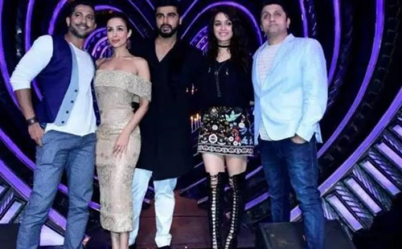 'हाफ गर्लफ्रेंड' के प्रमोशन के लिए 'नच बलिए सीजन 8' में पहुंचे अर्जुन कपूर को मलाइका ने किया इग्नोर!