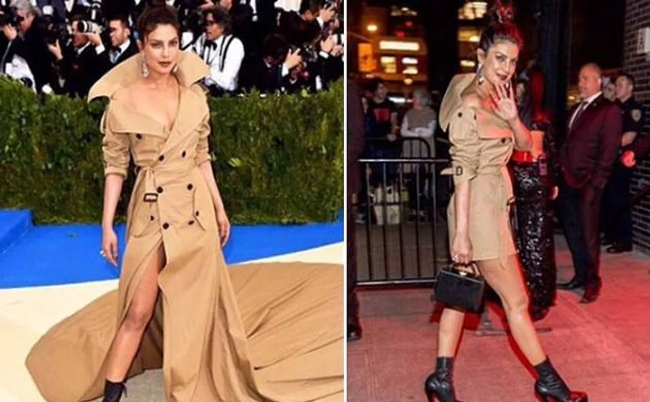 #metgala2017: ड्रेस पर हंसने वालों को प्रियंका चोपड़ा ने दिया कमाल का जवाब, देखें PHOTOS