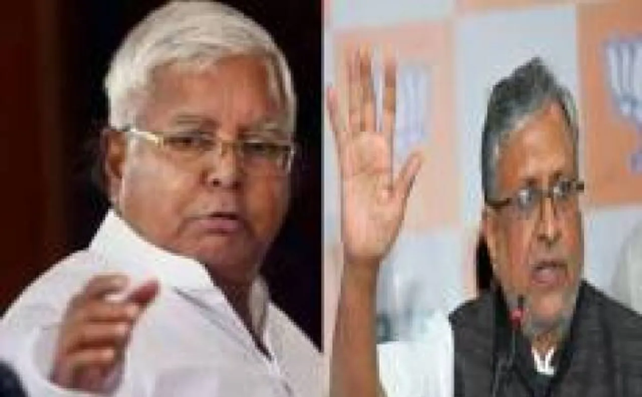 लालू यादव के बेटे पर बीजेपी नेता सुशील मोदी ने लगाया गलत तरीके से पेट्रोल पंप लेने का आरोप