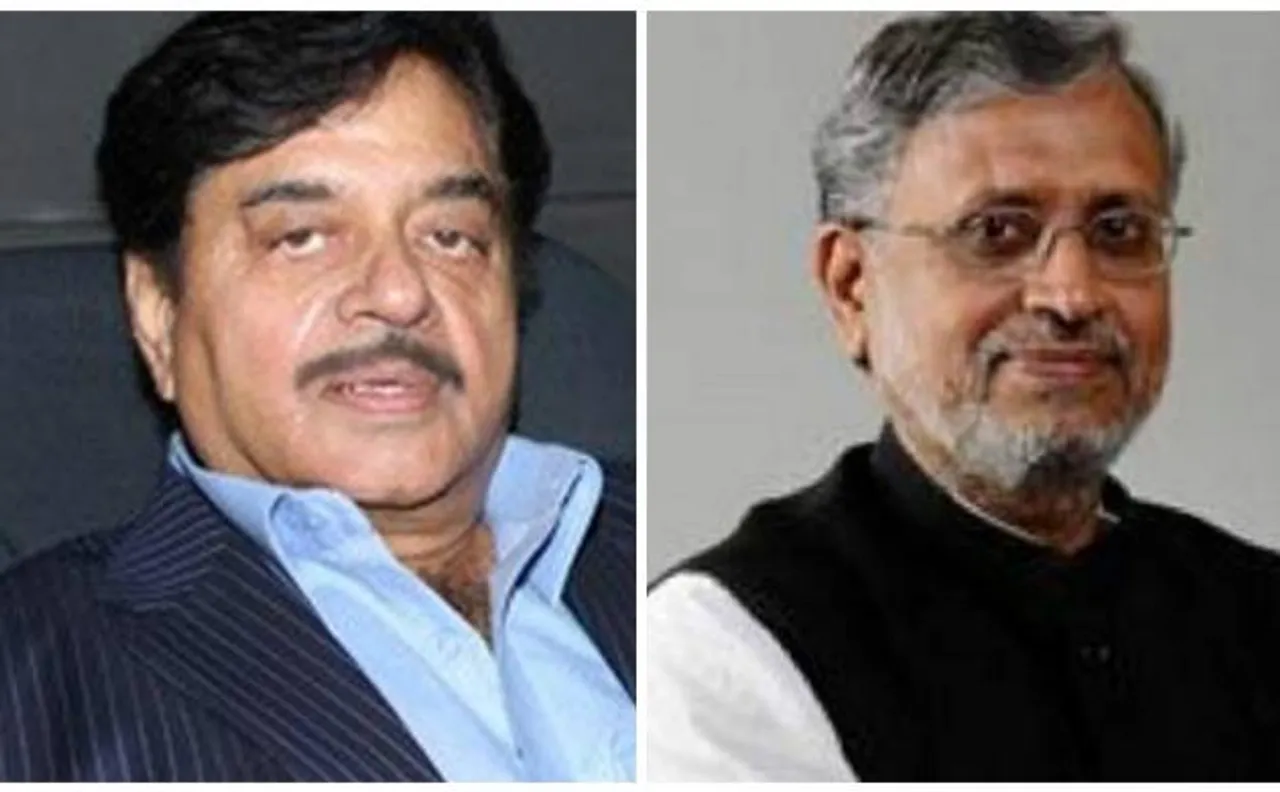 शत्रुघ्न सिन्हा ने किया लालू-केजरीवाल का बचाव तो सुशील मोदी ने कहा- 'गद्दारों' को पार्टी से निकालो