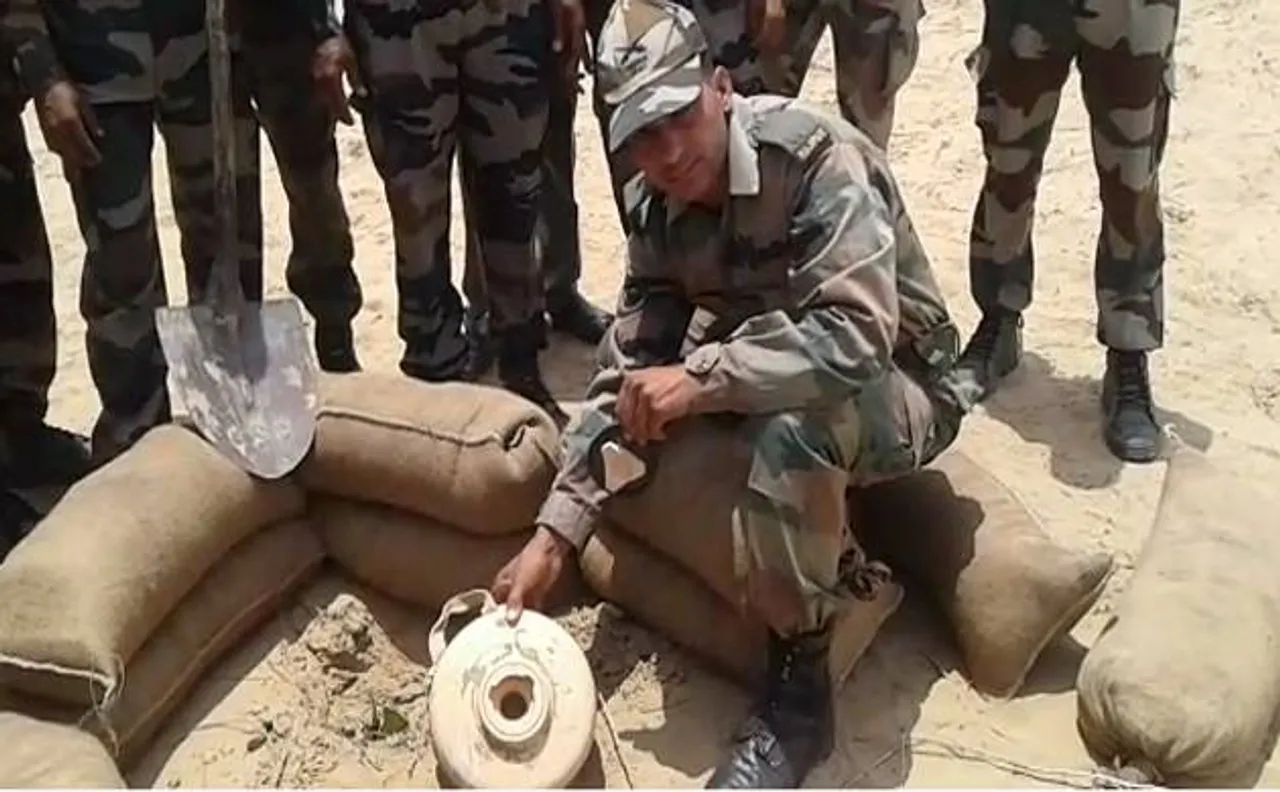 राजस्थान में मिला डिफ्यूज एंटी टैंक माइन, सेना के अधिकारी ले गए साथ