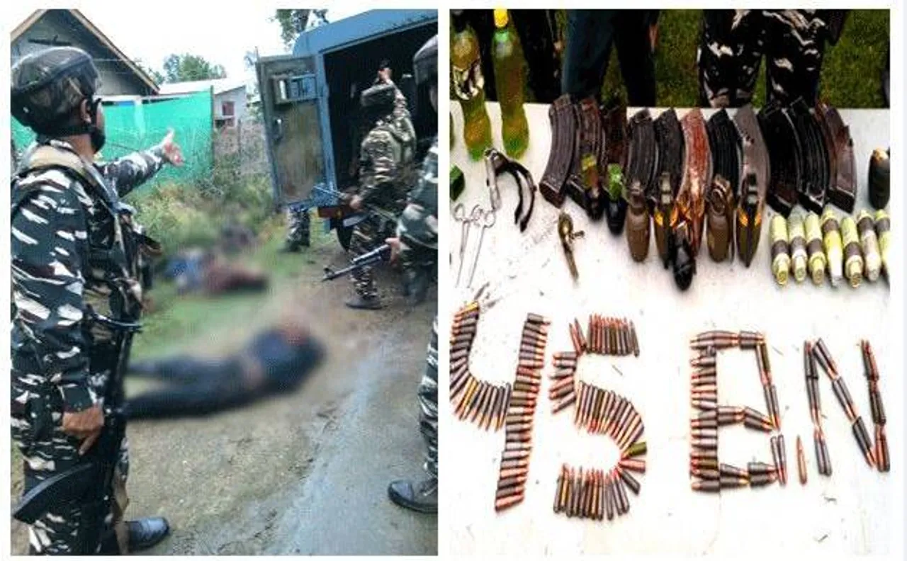 कश्मीर में टला फिदायीन हमला, सुरक्षाबलों ने मार गिराए 4 आतंकी