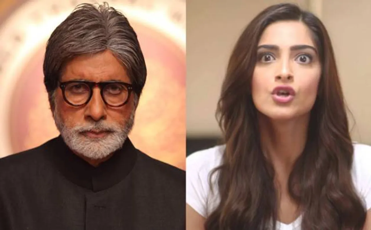 सोनम कपूर के इग्नोर करने पर तिलमिलाए अमिताभ ने बोला- सबको थैंक्स कहा मुझे छोड़कर