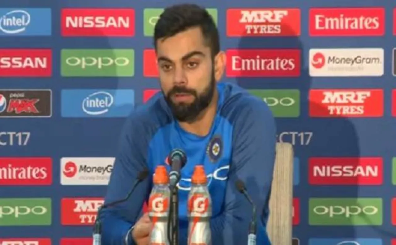 चैम्पियंस ट्रॉफी: कोहली ने दिया संकेत, बांग्लादेश के खिलाफ सेमीफाइनल में टीम इंडिया बगैर बदलाव के उतरेगी