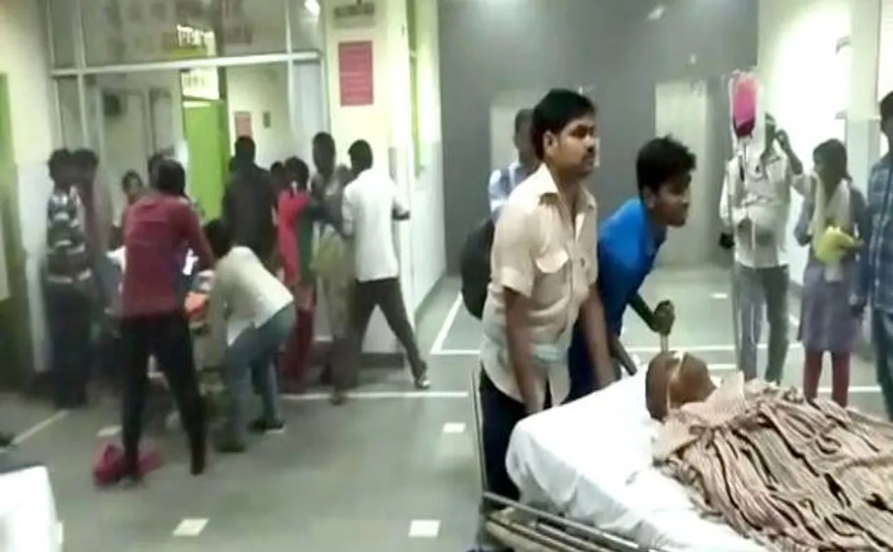 लखनऊः केजीएमयू हॉस्पिटल में लगी आग, आठ लोग मरे