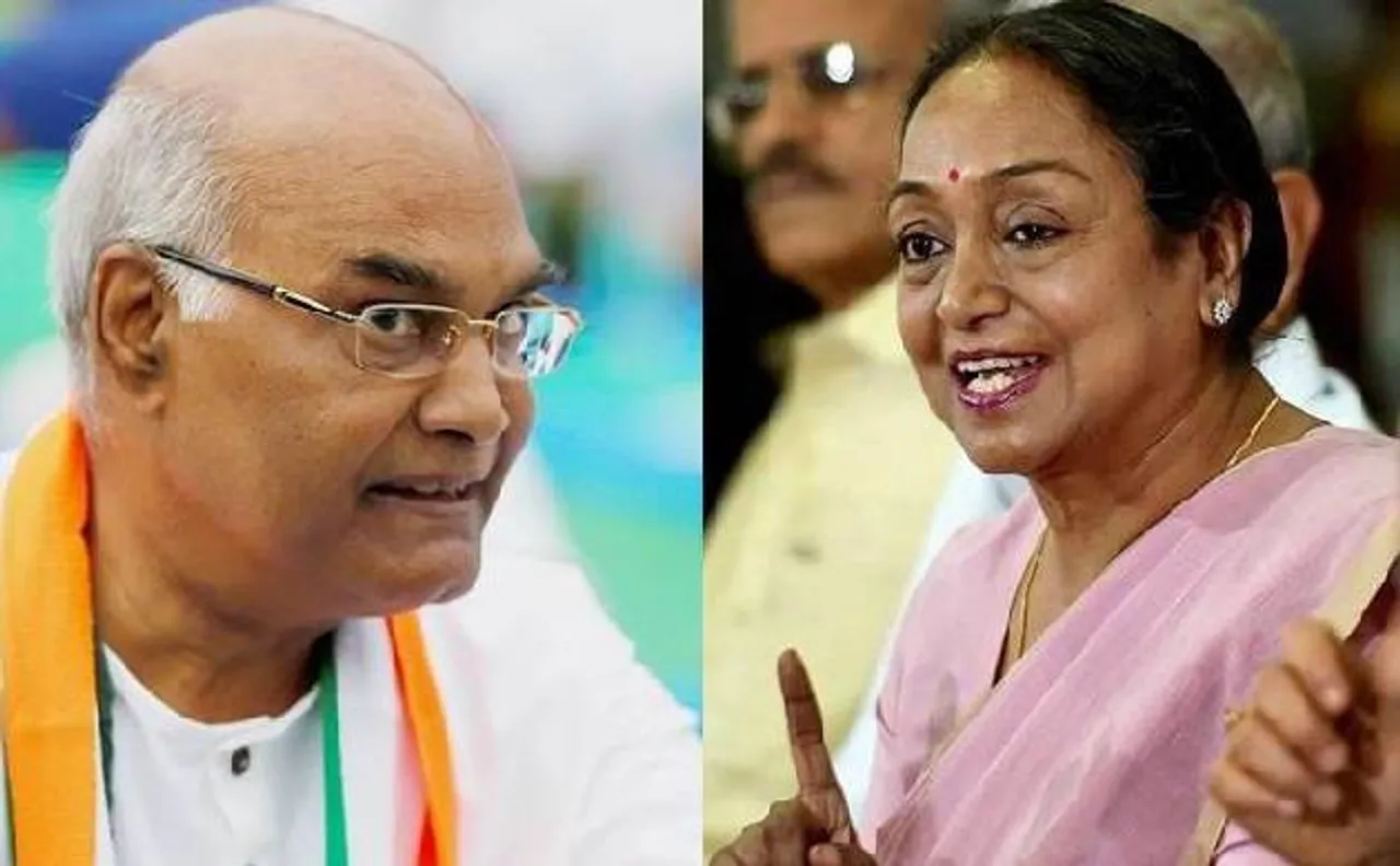 राष्ट्रपति चुनाव आज, मीरा कुमार के मुकाबले NDA उम्मीदवार रामनाथ कोविंद का पलड़ा भारी