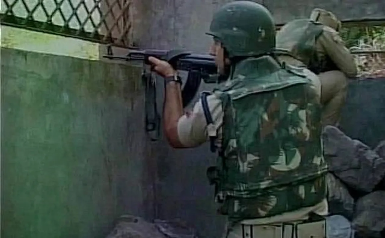 असम के कोकराझार में सुरक्षाबलों से मुठभेड़ में एक आतंकी ढेर