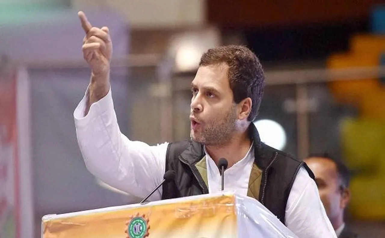 राहुल का मोदी पर निशाना, कहा कश्मीर हिंसा से BJP-RSS को फायदा