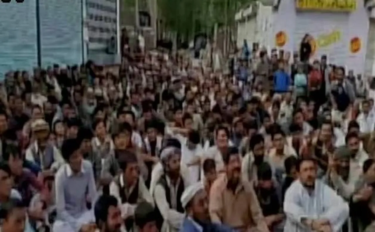 चीनी सीपीईसी के खिलाफ गिलगित-बाल्टिस्तान में जोरदार प्रदर्शन