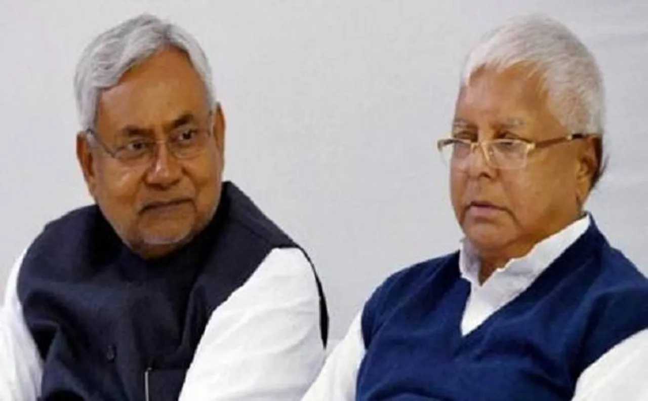 नीतीश का पलटवार, कहा लालू को पहला चुनाव मैंने जिताया