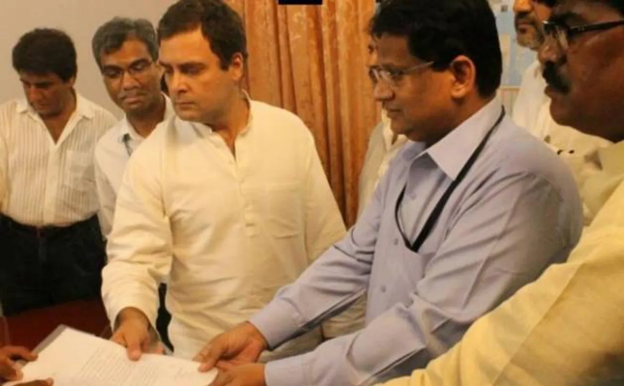 राहुल गांधी की किसान पॉलिटिक्स, लखनऊ में NHAI अधिकारियों से की मुलाकात