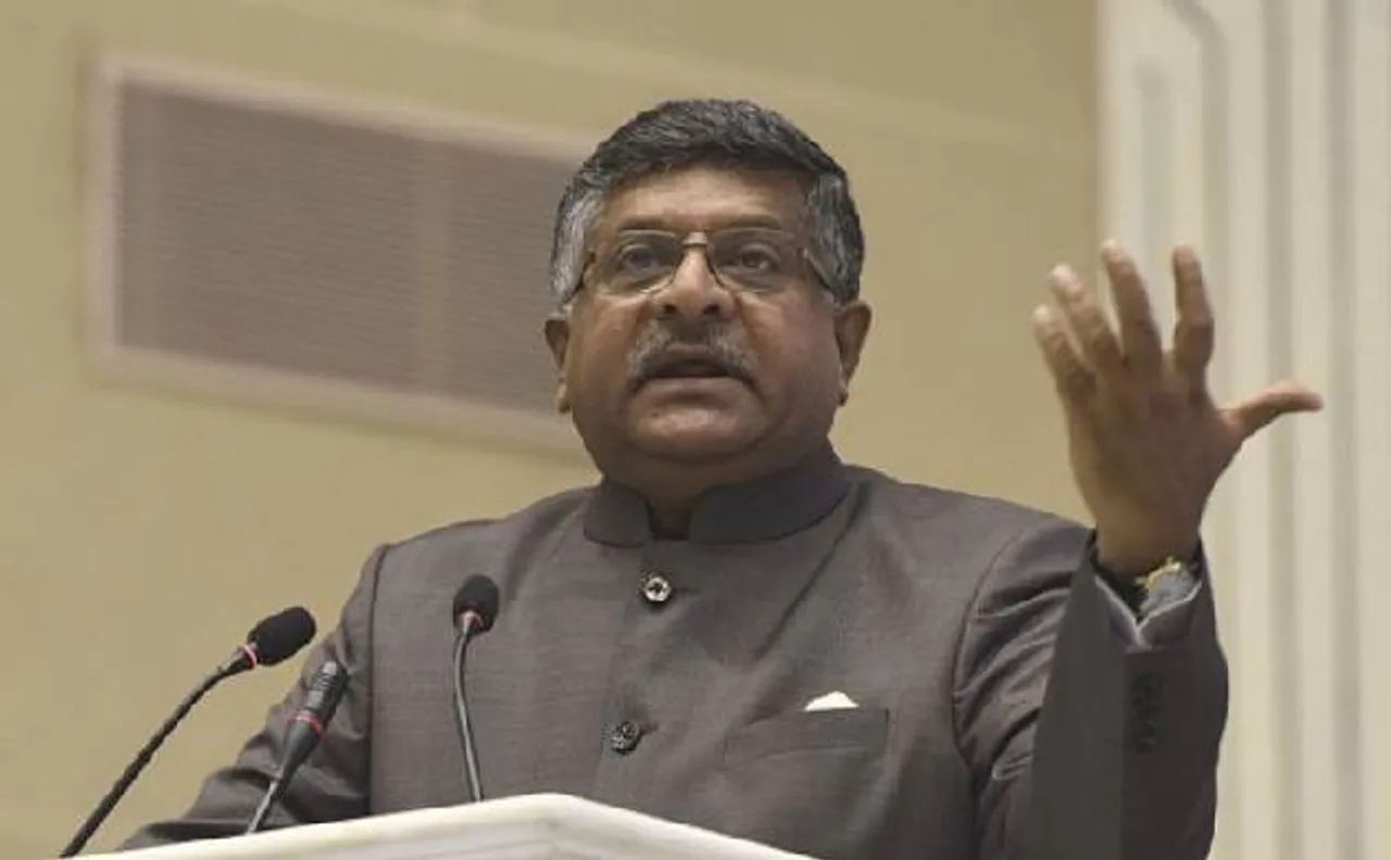सर्वर भारत में होने से आधार से जुड़े आंकड़े सुरक्षित: रविशंकर प्रसाद