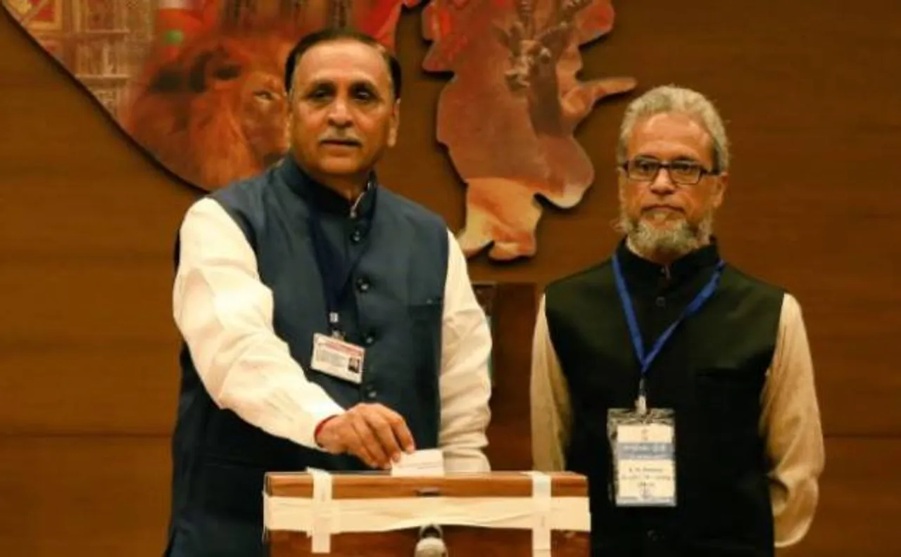 गुजरात राज्यसभा चुनाव: EC के फैसले पर CM विजय रूपानी ने कहा, 'कानूनी लड़ाई लड़ेंगे'