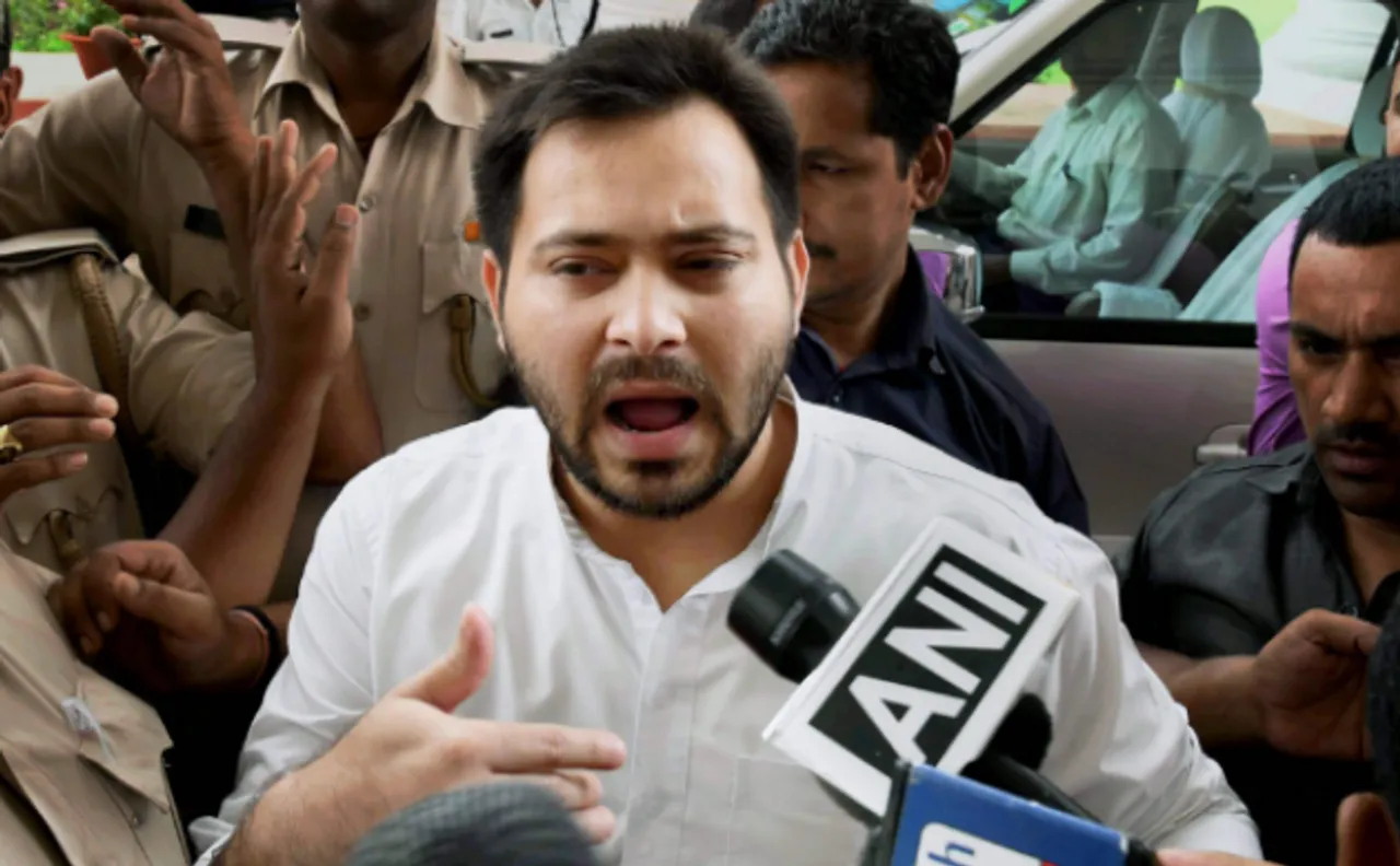 मोदीजी, नीतीश का 'डीएनए' पहले खराब था या अब है: तेजस्वी